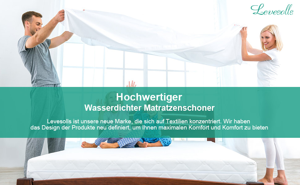 Wasserdichter Matratzenschoner atmungsaktive Matratzenauflage